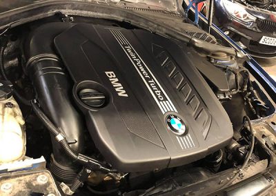 330d Engine Re-Installed